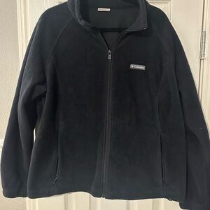 Columbia Midnight Black Fleece Jacket